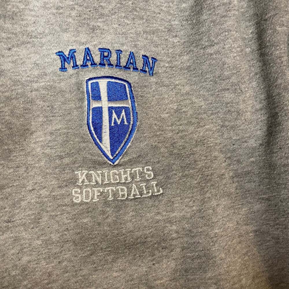 Nike Marian University Knights Softball Jogger Sweatpants Gray Men’s Medium - Picture 6 of 7